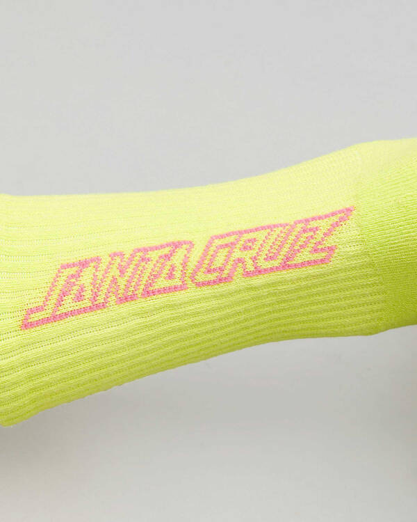 Santa Cruz SC Strip Sock 2pk for Mens
