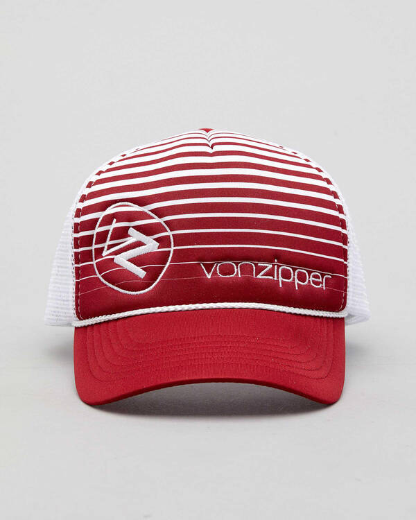 VonZipper Moby Coloured Lines Trucker Cap for Mens