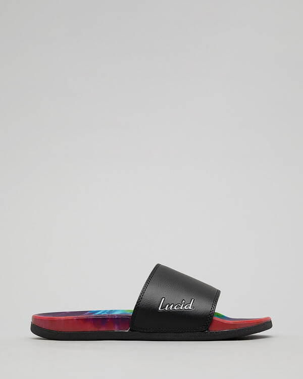 Lucid Tie Dye Slides for Mens