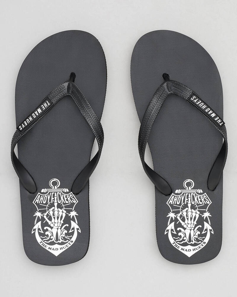 The Mad Hueys No Fks Given Thongs for Mens