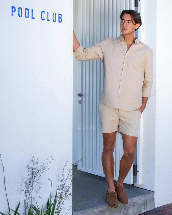 Skylark Hemp Long Sleeve Shirt for Mens