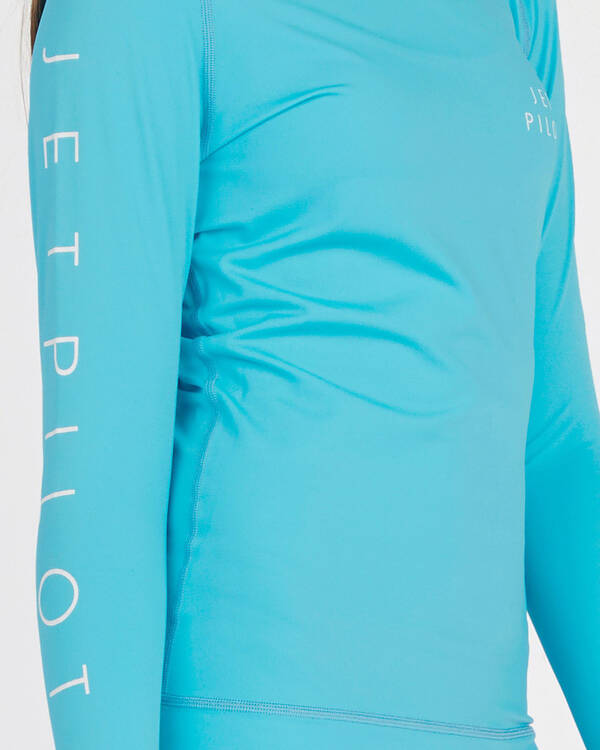 Jetpilot Girls Corp Long Sleeve Rash Vest for Womens