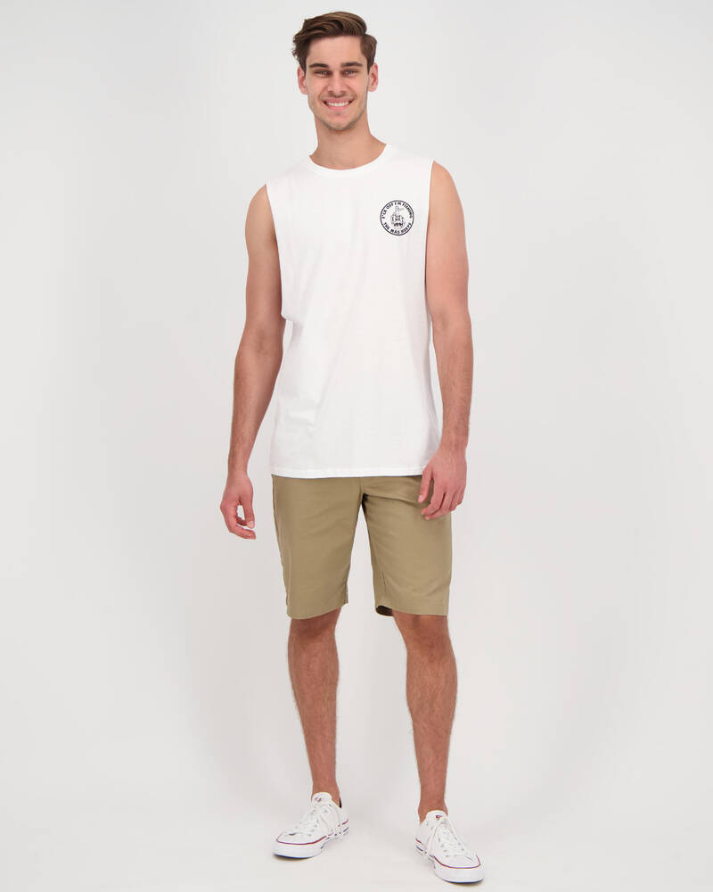 The Mad Hueys F*ck Off Im Fishing Muscle Tank for Mens
