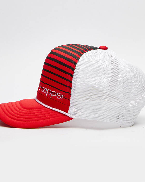 VonZipper Zipper Moby Coloured Lines Trucker Cap for Mens