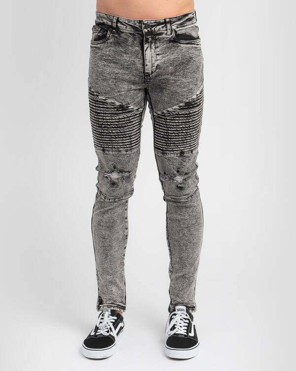 Lucid Grid Jeans for Mens