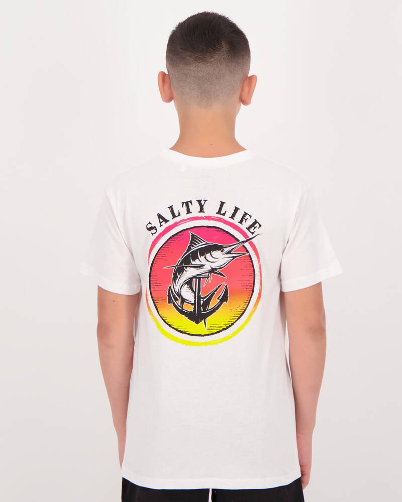Salty Life Boys' Abstract T-Shirt for Mens
