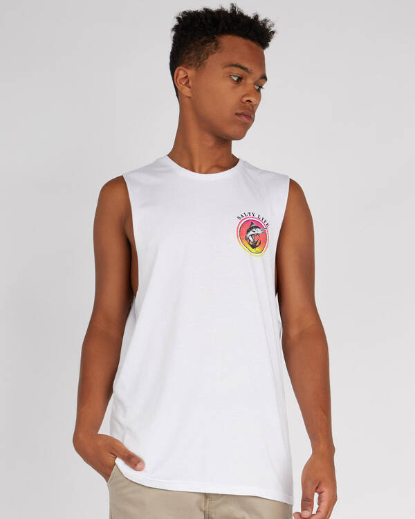 Salty Life Abstract Muscle Tank for Mens