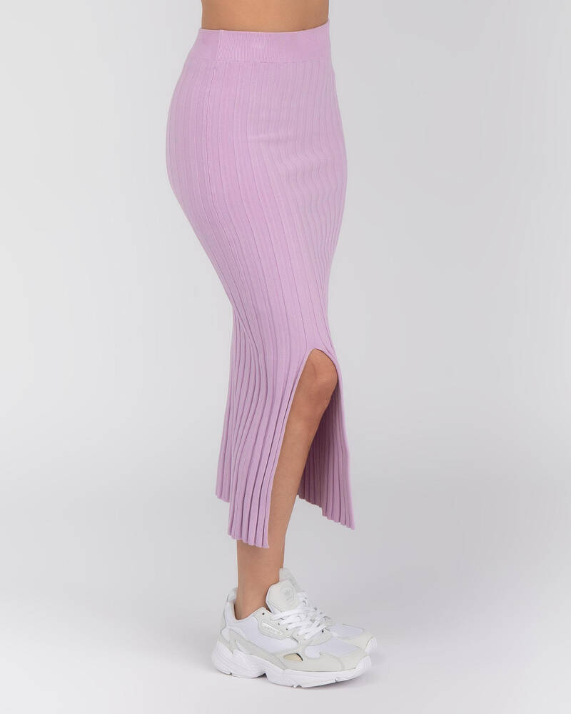 Ava And Ever Halsey Knit Midi Skirt for Womens