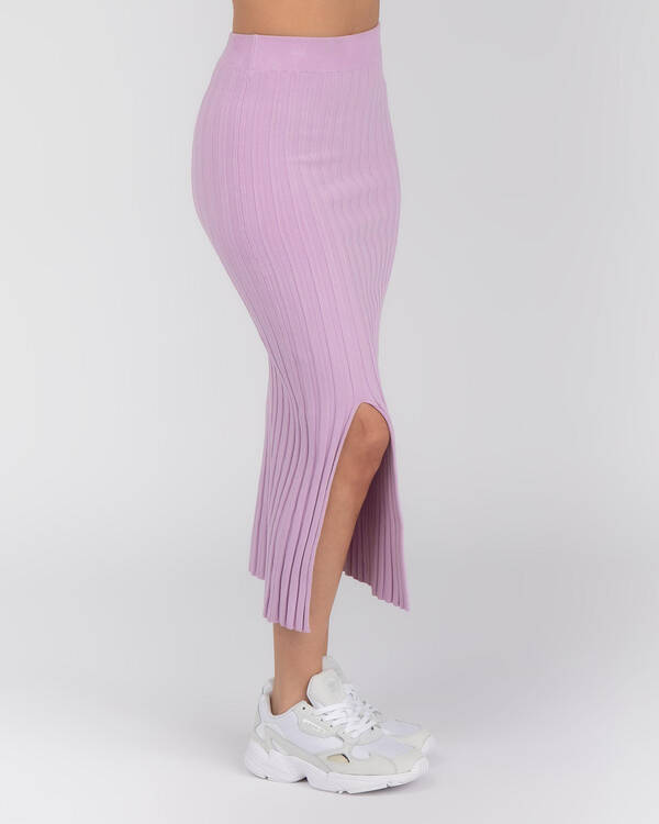 Ava And Ever Halsey Knit Midi Skirt for Womens