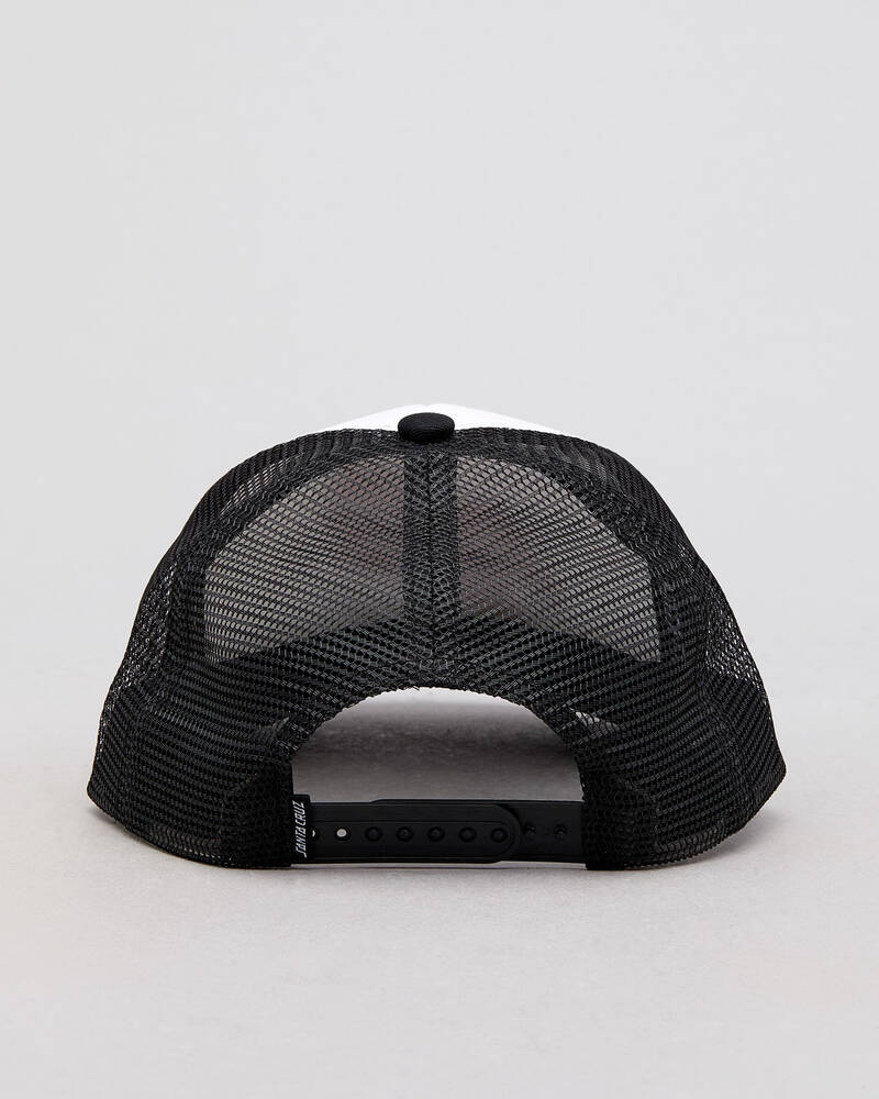 Santa Cruz Boys' Melting Dot Trucker Cap for Mens