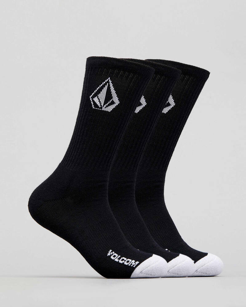 Volcom Full Stone Sock 3pk for Mens