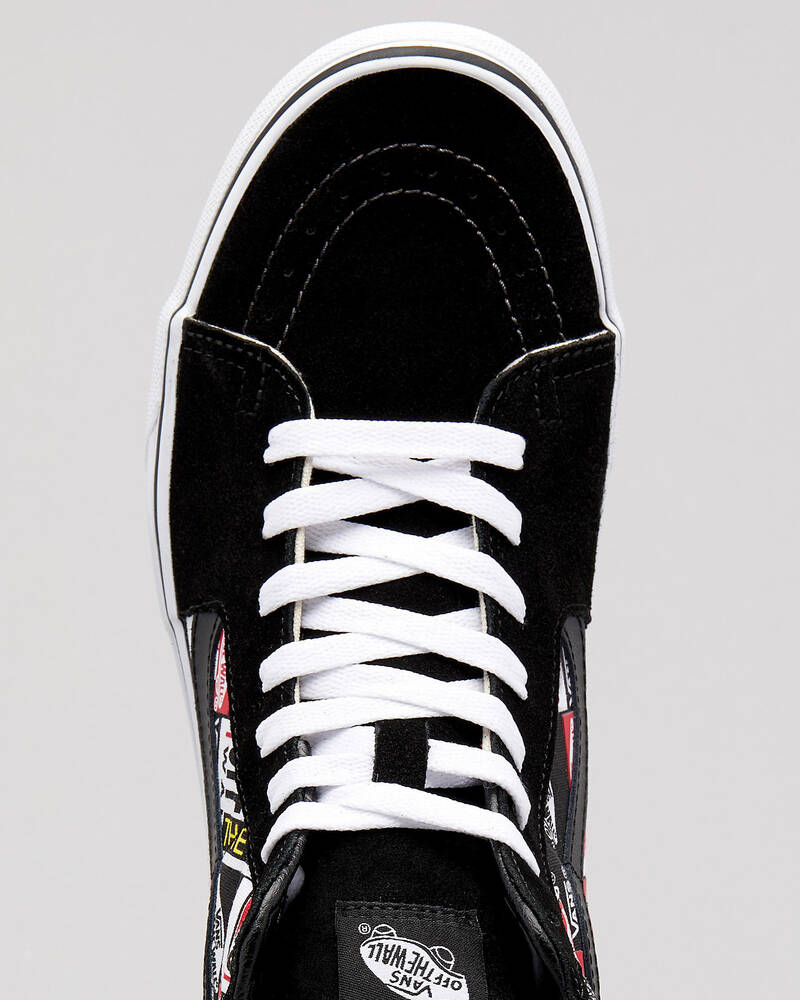 Vans Sk8 Hi Label Shoes for Mens