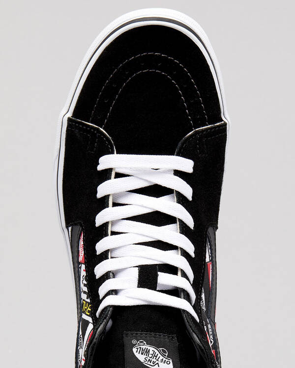 Vans Sk8 Hi Label Shoes for Mens