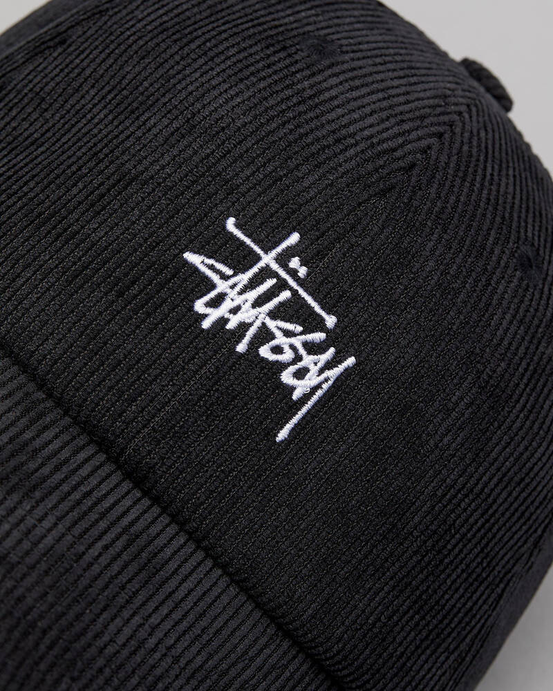 Stussy Graffiti Cord Low Pro Cap for Womens