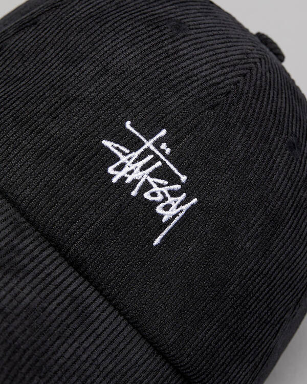 Stussy Graffiti Cord Low Pro Cap for Womens