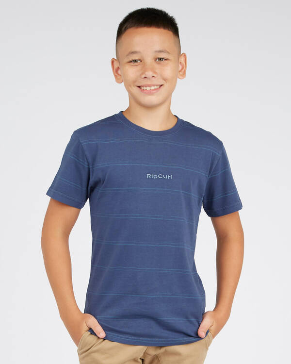 Rip Curl Boys' Glitch Stripe T-Shirt for Mens