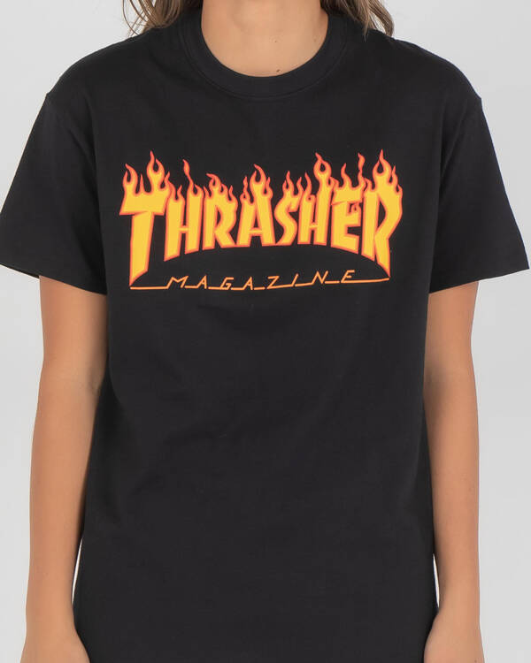 Thrasher Flame T-Shirt for Womens
