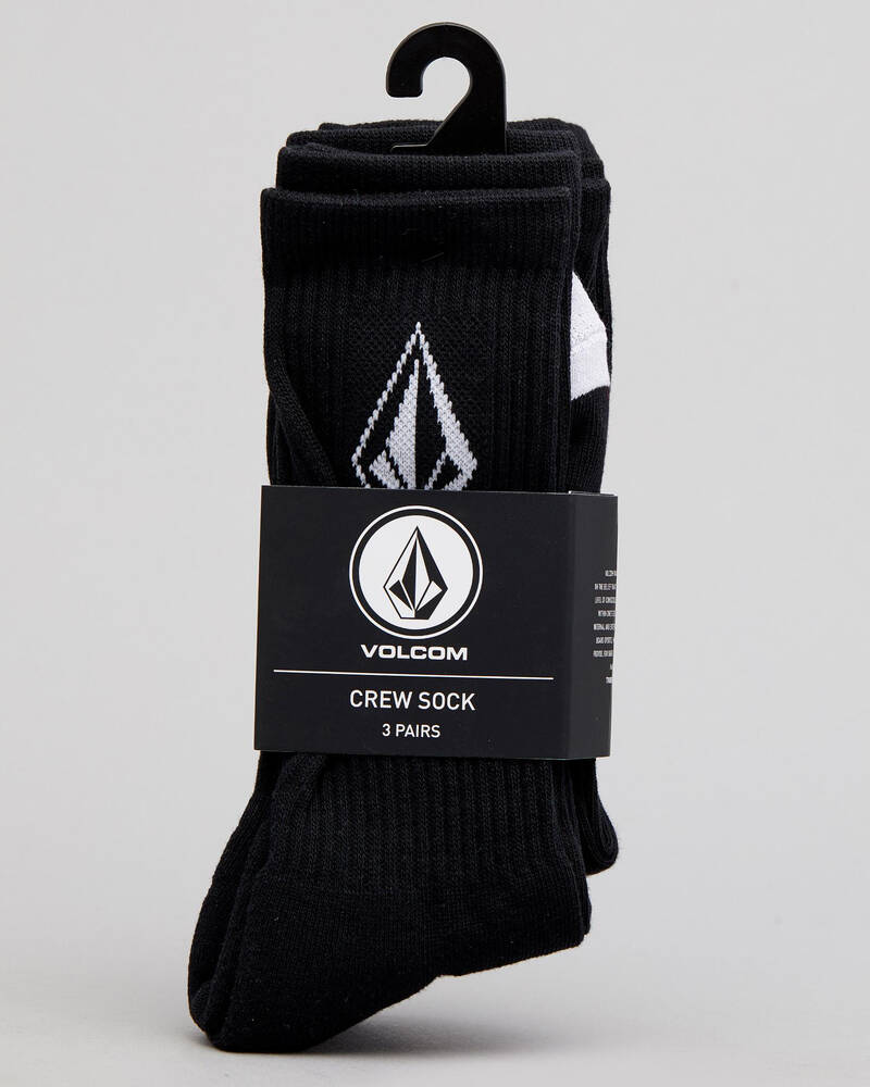 Volcom Full Stone Sock 3pk for Mens