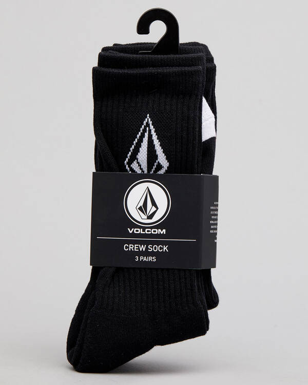 Volcom Full Stone Sock 3pk for Mens
