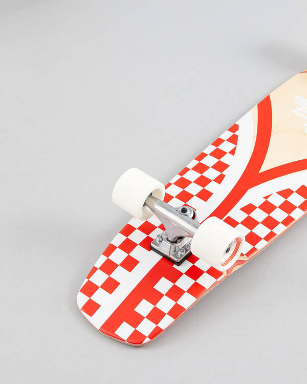 Dusters California Flashback Checker 29.5" Cruiser Skateboard for Unisex