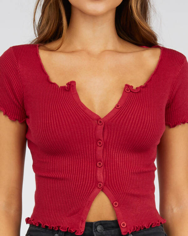 Ava And Ever Ronnie Knit T-Shirt for Womens