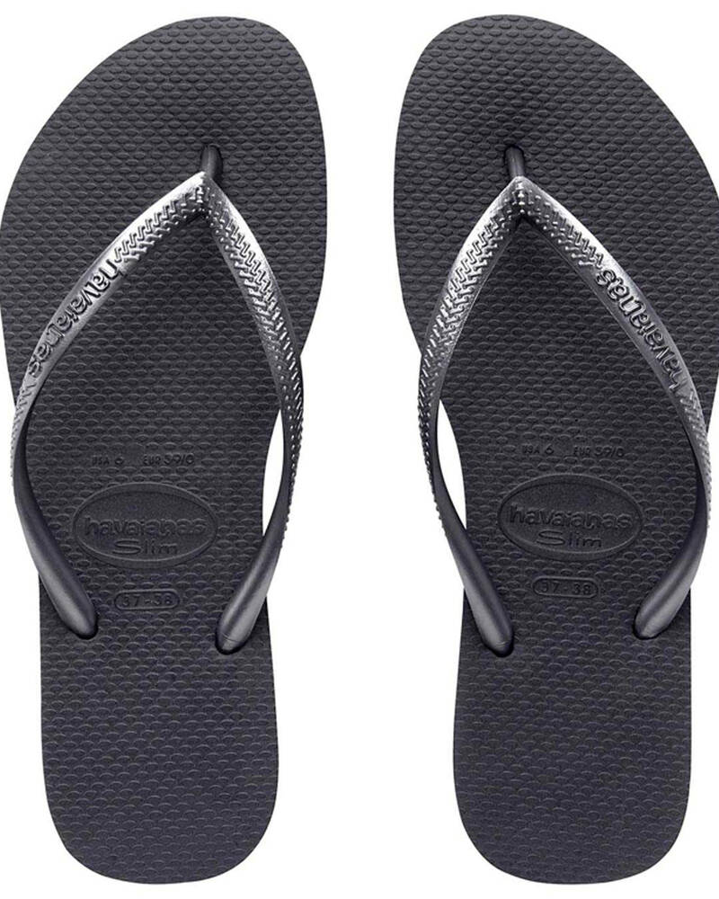 Havaianas Slim Metallic Thongs for Womens