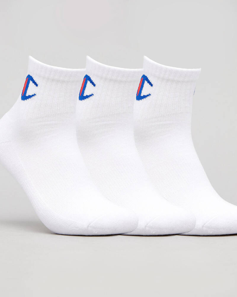 Champion Womens C Logo Sock Pack for Womens