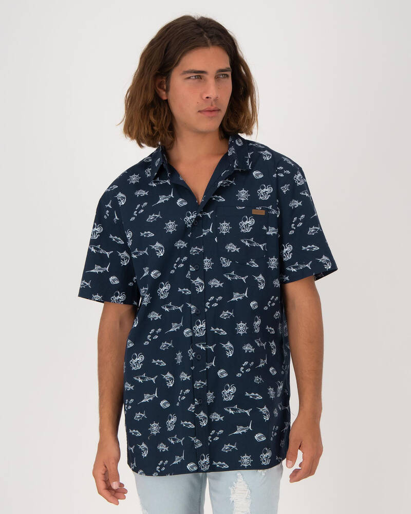 Salty Life Atlantis Short Sleeve Shirt for Mens
