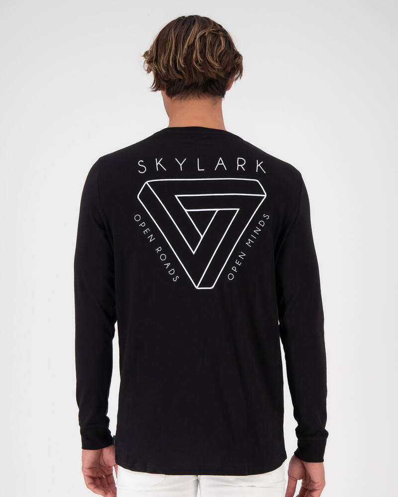 Skylark Fracture Long Sleeve T-Shirt for Mens