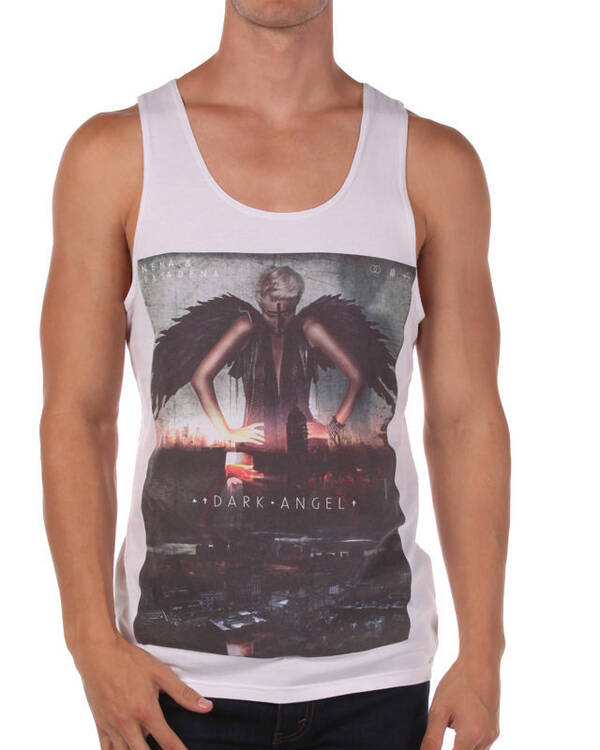 City Beach Dark Angel Singlet for Mens