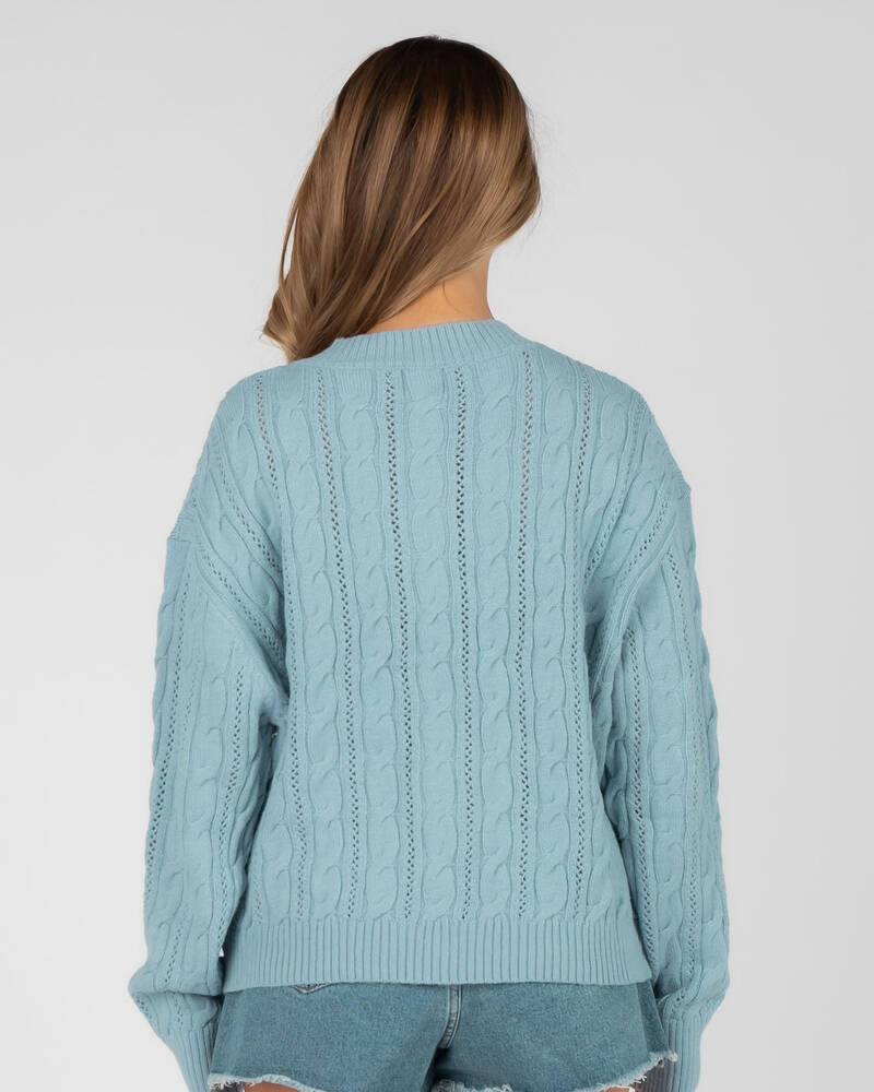 My Girl Just Friends Knit Cardigan for Womens