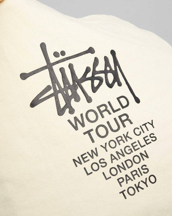 Stussy Graffiti World Tour Tote Bag for Mens