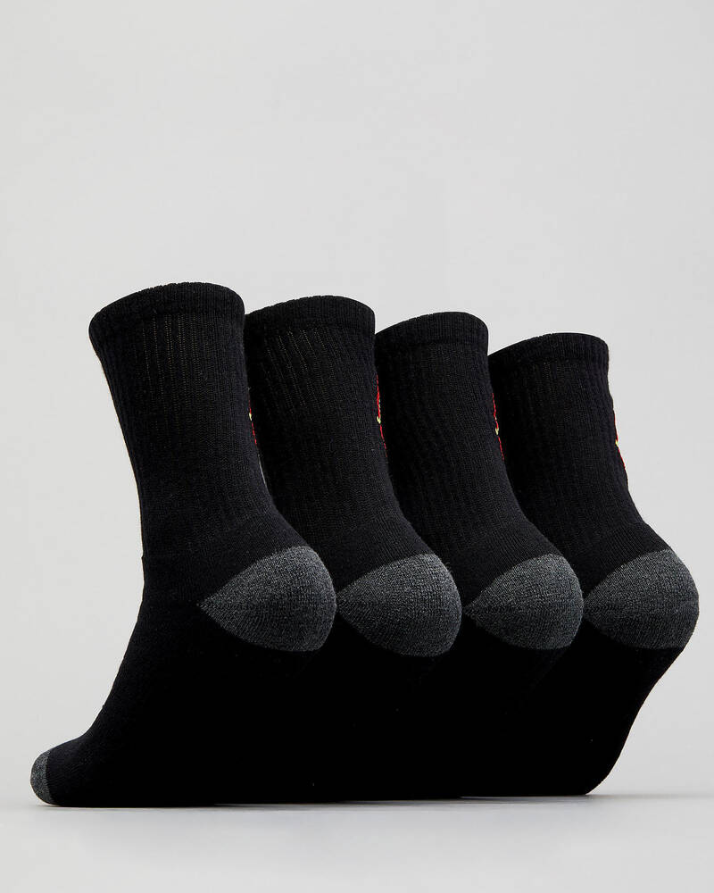 Santa Cruz Yth Sock 4pk for Mens