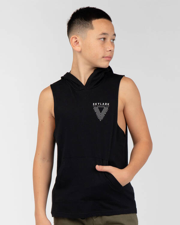Skylark Boys' Bermuda Hooded Muscle Tank for Mens