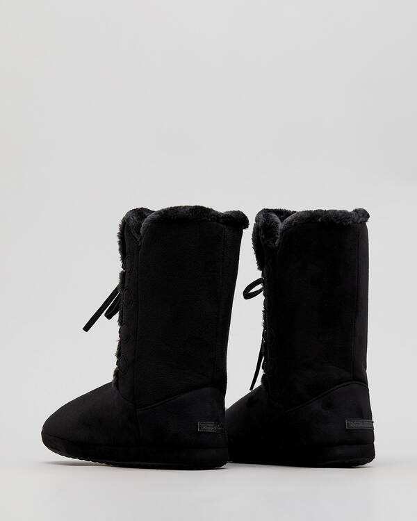 Sleepy Squirrel Anton Slipper Boots for Womens