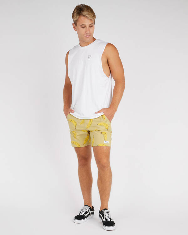 Banks Journal Tropics Elastic Shorts for Mens