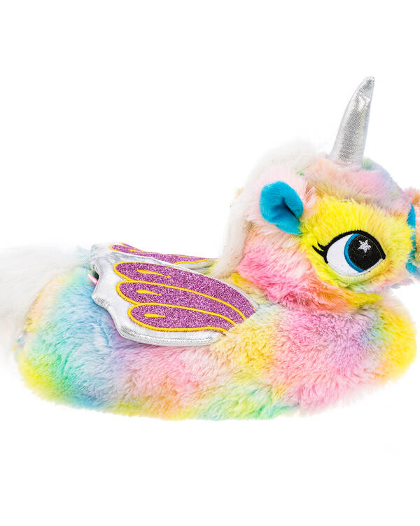 Get It Now Rainbow Unicorn Slipper for Mens