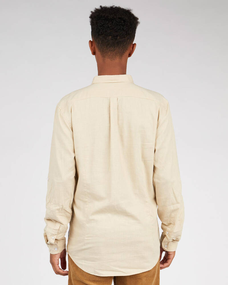 Skylark Hemp Long Sleeve Shirt for Mens