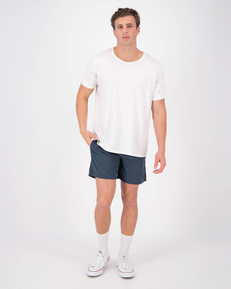 Rusty Dynamic Elastic Waist Shorts for Mens