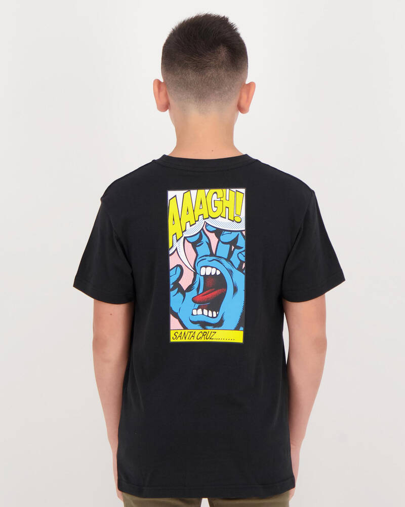 Santa Cruz Boys' Pop Hand T-Shirt for Mens