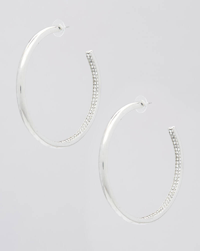 Karyn In LA Mona Hoop Earrings for Womens