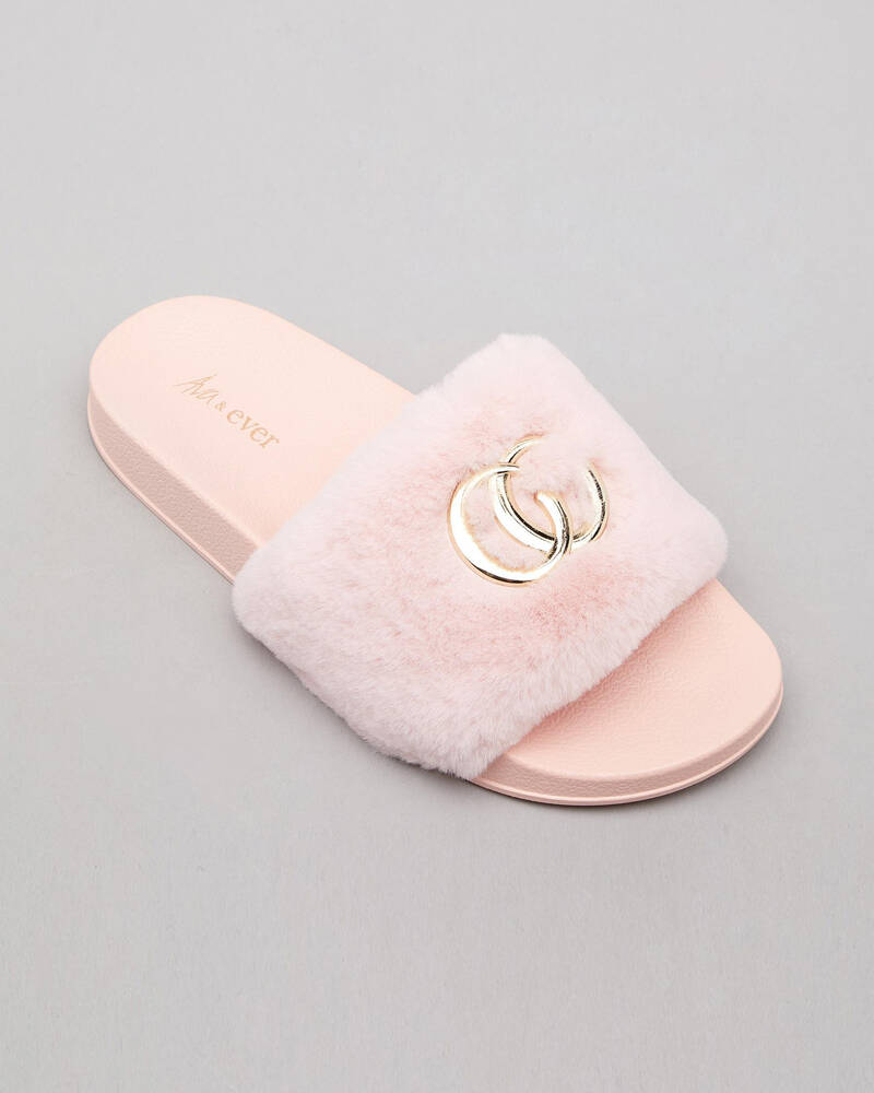 Ava And Ever Hearsay Slide Sandals for Womens