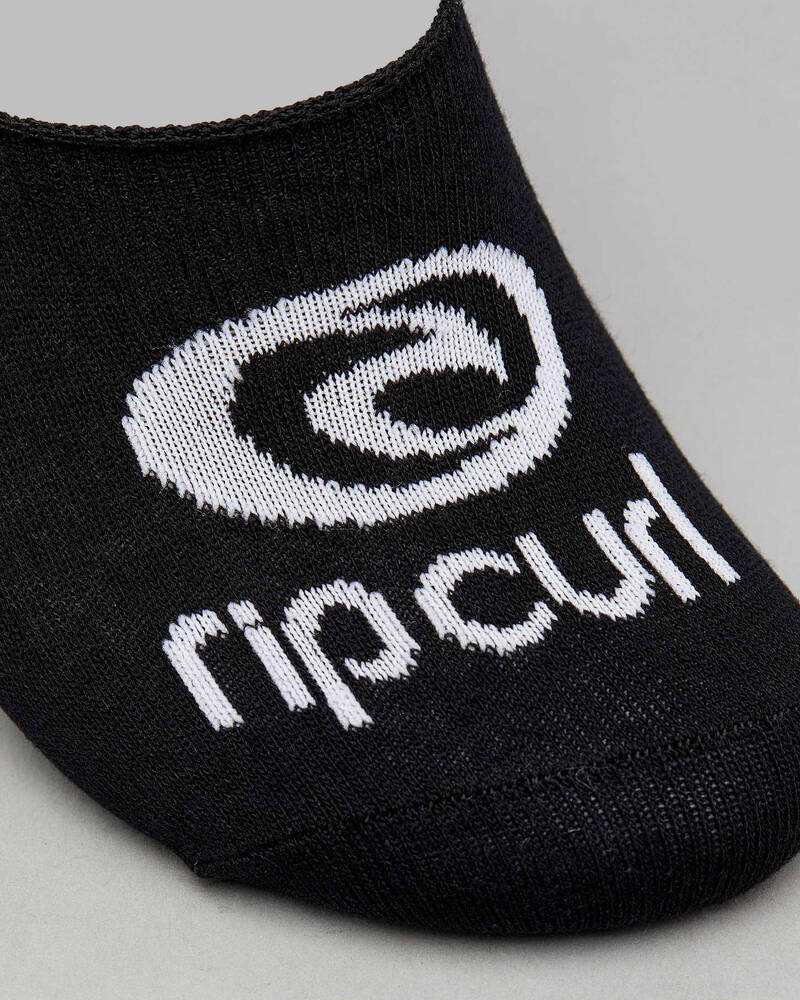Rip Curl Womens Logo Invisible Socks for Womens