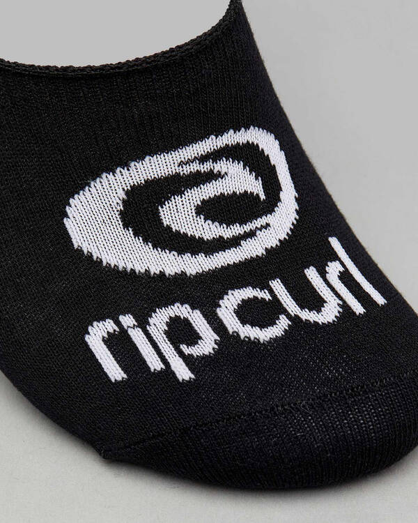 Rip Curl Womens Logo Invisible Socks for Womens