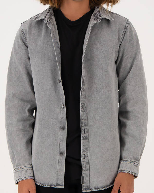 Lucid Ashen Long Sleeve Shirt for Mens