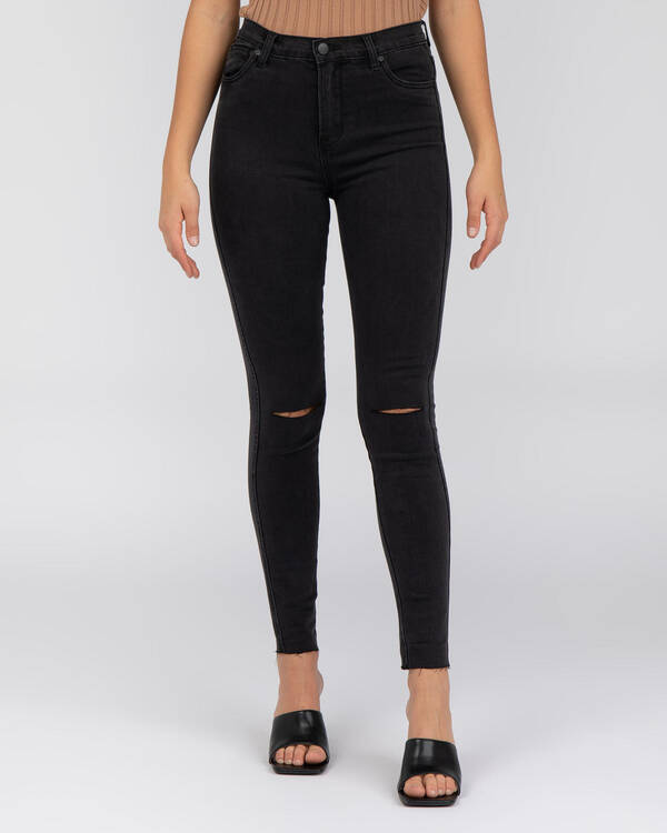 Ziggy Denim Swizzle Sticks High Rise Skinny Jeans for Womens