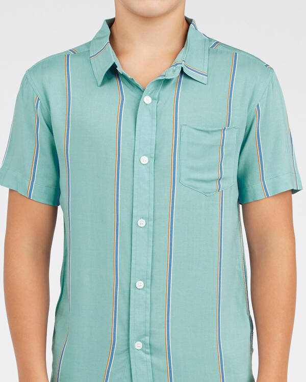 Skylark Boys Azure Ss Shirt for Mens