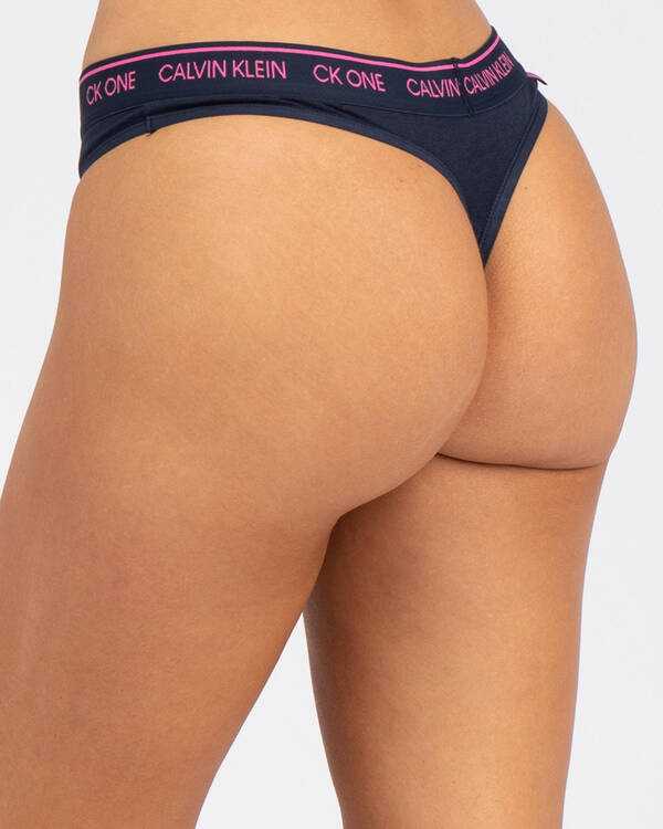 Calvin Klein CK One Thong for Womens