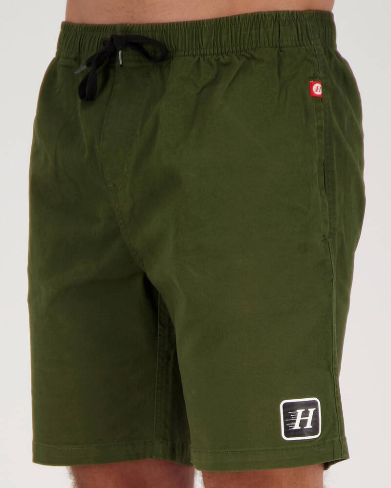 The Mad Hueys Hueys Chino Elastic Short for Mens