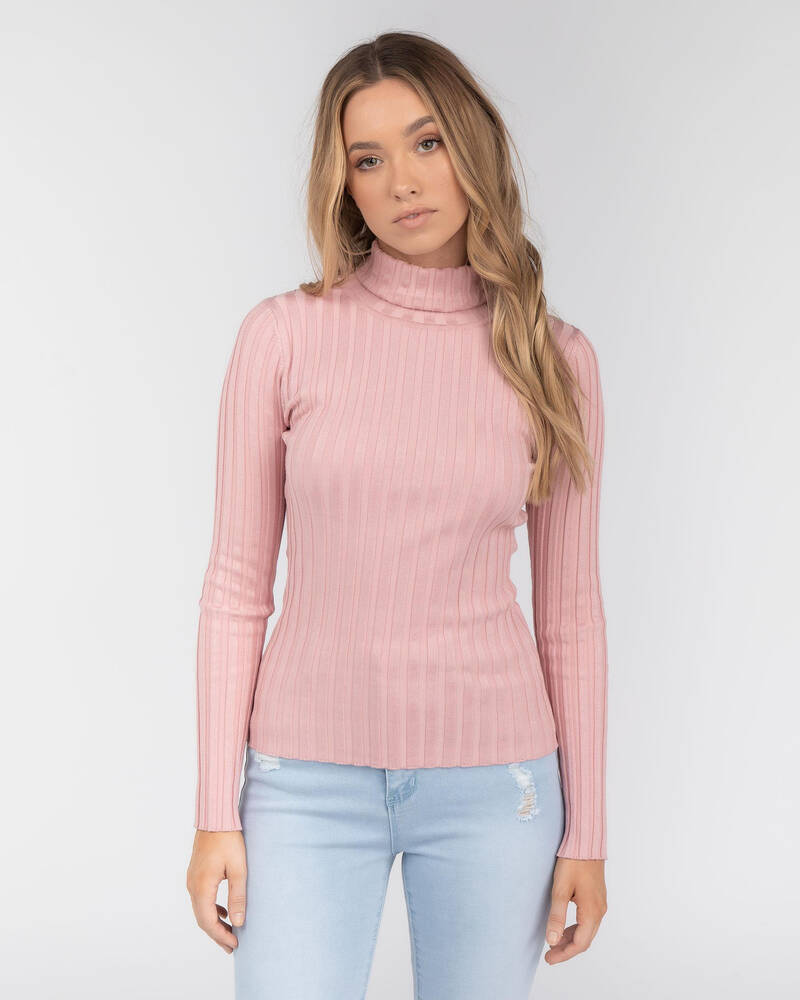 Back To Basics Late Bloomer Knit Top for Womens
